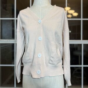 Light Pink Knit Cardigan – Women’s